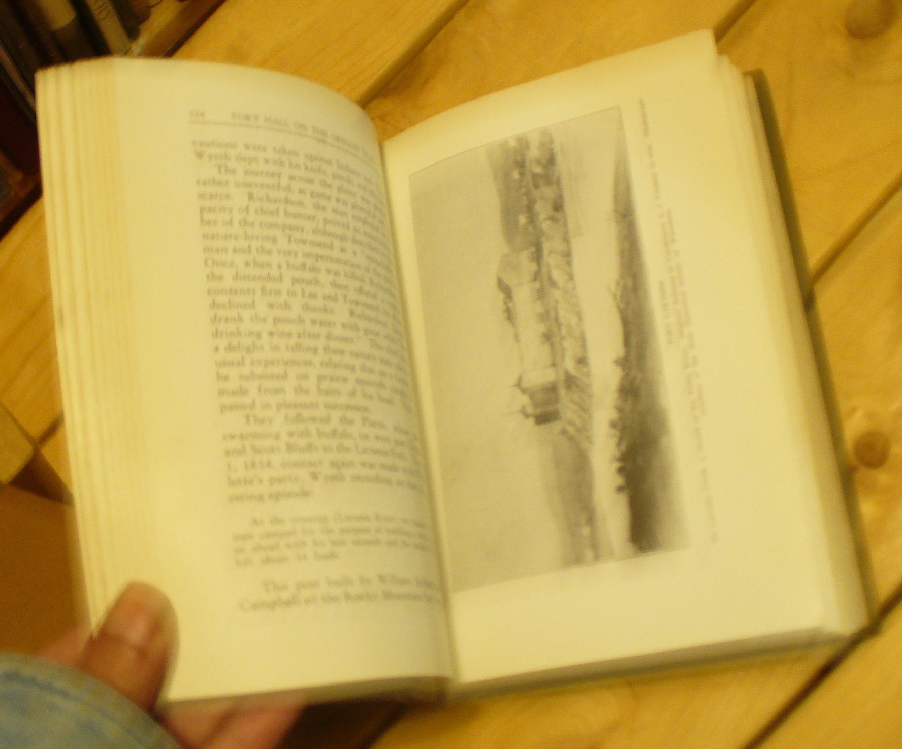 Fort Hall on the Oregon Trail / Ferry Butte by Brown, Jennie Broughton