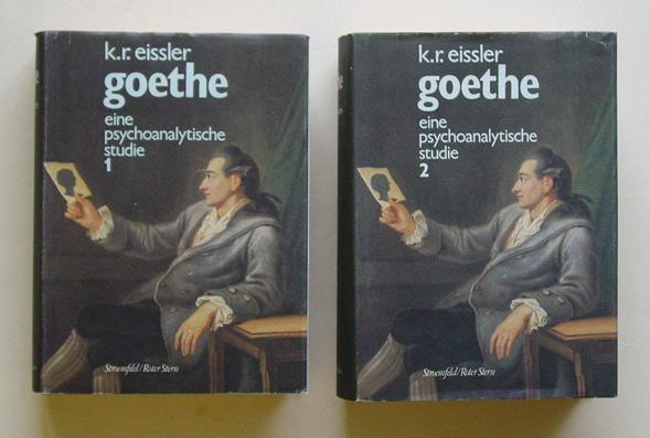Goethe - Eine psychoanalytische Studie 1775 - 1786. (2 Bde.). - Goethe, Johann Wolfgang von - K. R. Eissler