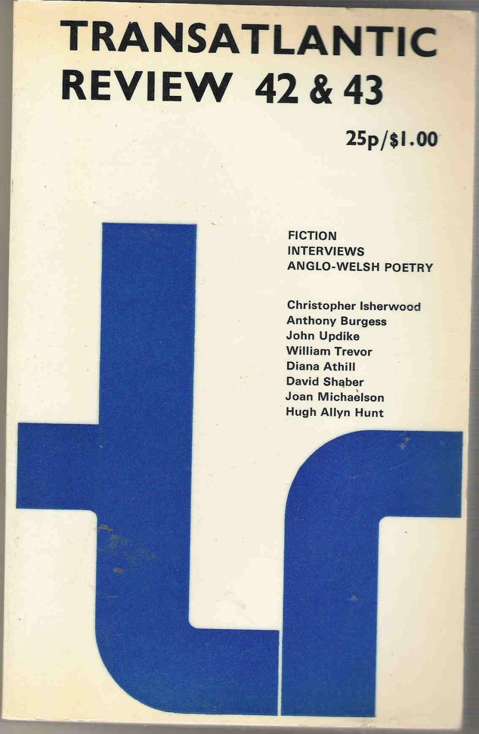 The Transatlantic Review 11 (Winter 1962) - includes four