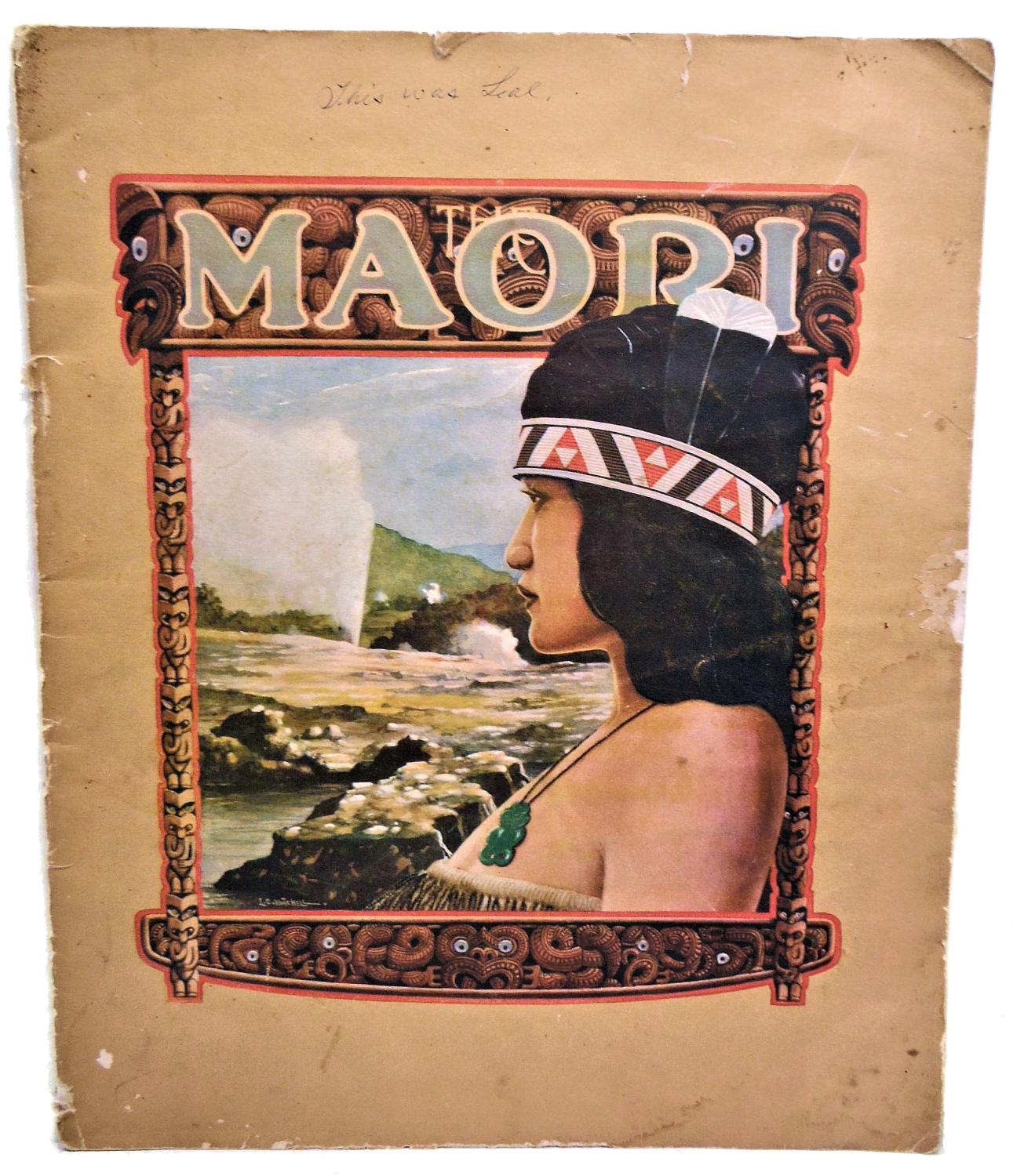 The Maori By New Zealand Government Publicity Production Good Paperback 1928 Rose City Books