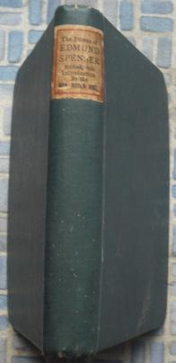 The Poems of Edmund Spenser (selected) - Spenser, Edmund (edited By Hon. Roden Noel)