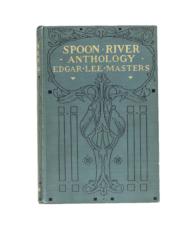 Spoon River Anthology by Masters, Edgar Lee 246, [6, ads] pp. 1 vols