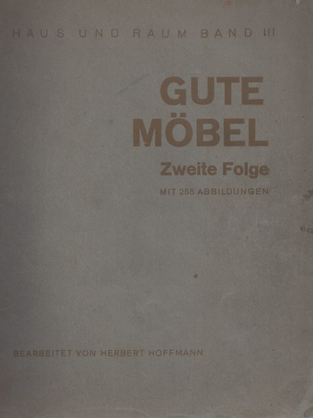 Gute Mobel First Edition Abebooks