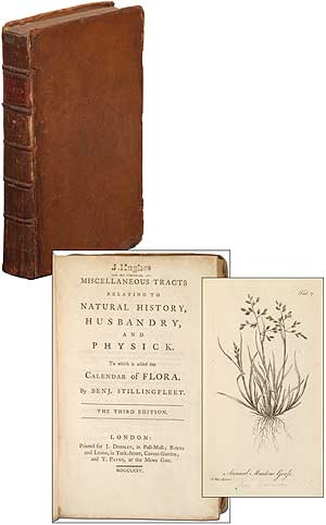 Miscellaneous Tracts Relating to Natural History, Husbandry, and Physick. To which is added the Calendar of Flora - STILLINGFLEET, Benjamin, Carl Linnaeus (Carl von Linné), and others