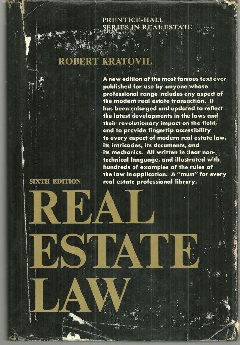Image for REAL ESTATE LAW