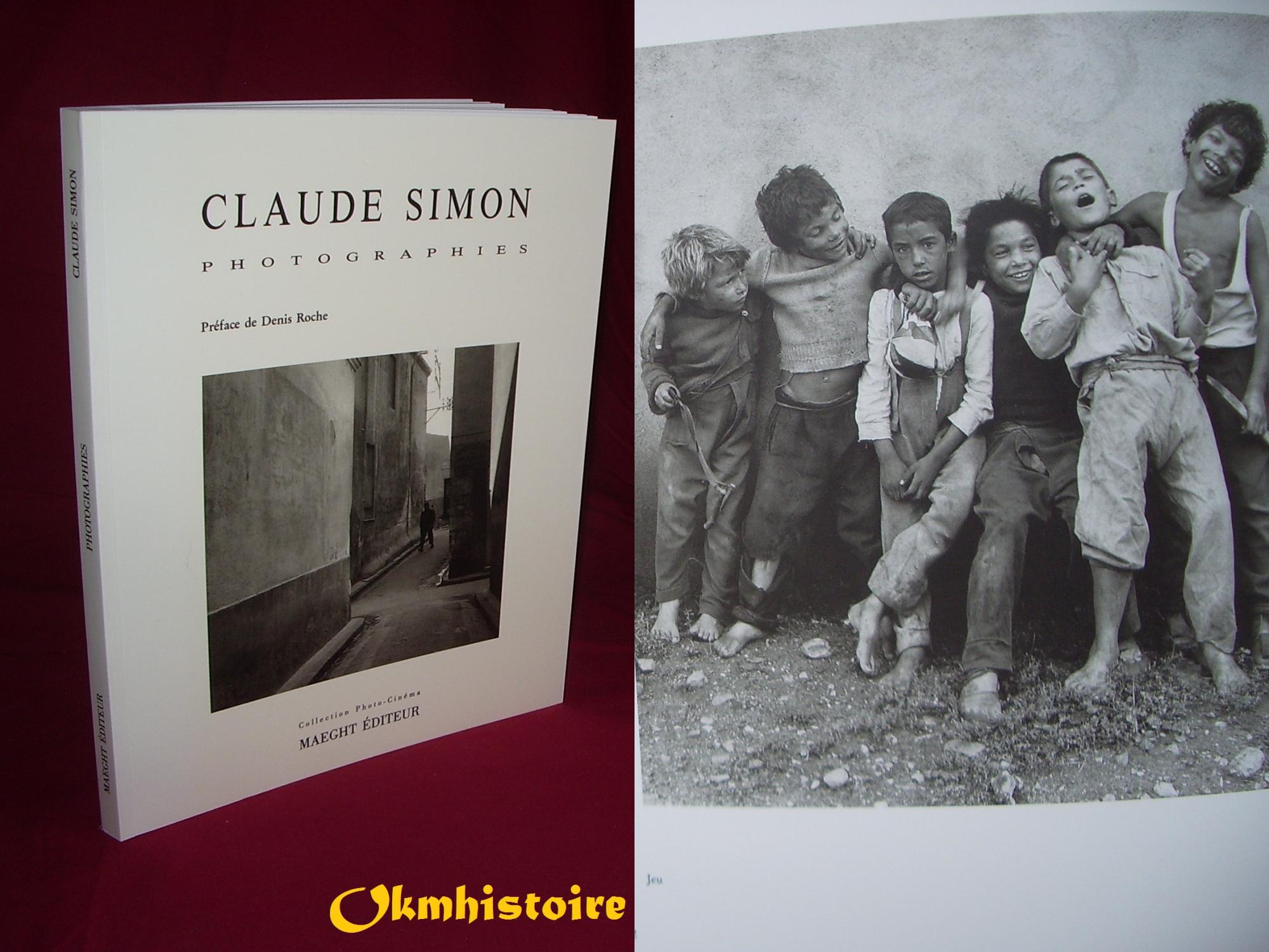 Claude Simon - Photographies. - SIMON ( Claude ) [ Préface de Denis Roche ]