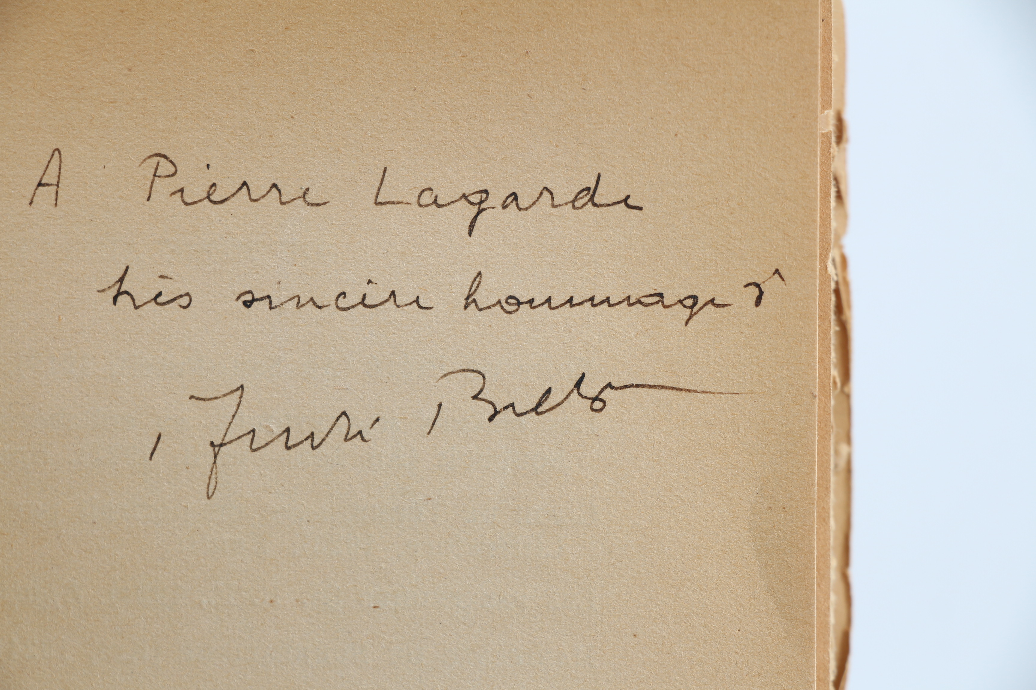 Les vases communicants by BRETON André couverture souple (1932) Signed