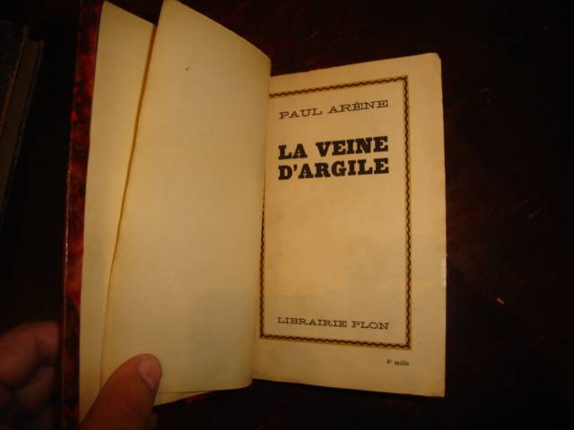 La veine d'argile ARENE ( Paul ) [ ]