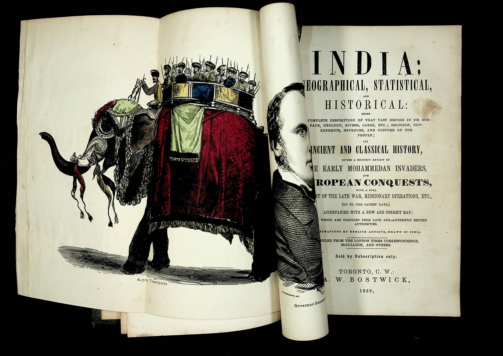 INDIA GEOGRAPHICAL, STATISTICAL, and HISTORICAL . Ancient & Classical