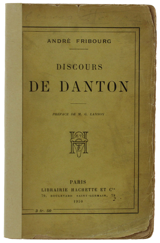 Abebooks DISCOURS DE DANTON.: