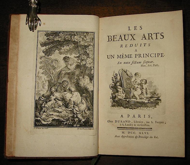Les beaux arts reduits a un même principe par Batteux Ab. Charles: (1746) |  Libreria Ex Libris ALAI-ILAB/LILA member