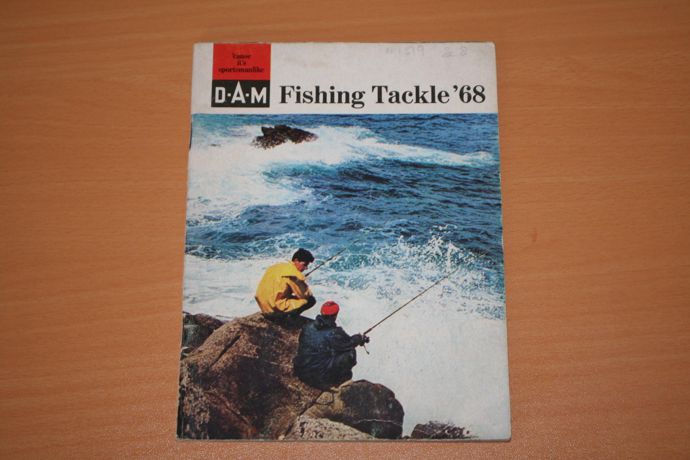 DAM Fishing Tackle '68 by D A M: Good Soft cover (1968) 1st