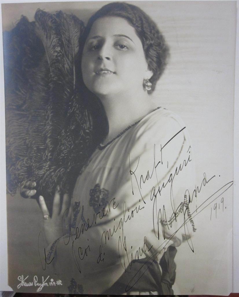 Inscribed Vintage Photograph as Gilda in 
