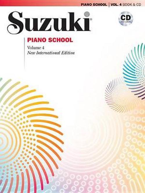 Suzuki Piano School, Vol 4: Book & CD (Paperback) - Alfred Publishing