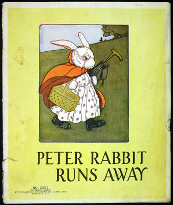 Peter Rabbit Runs Away [Field, Louise A.]. Illustrations by Virginia Albert and Ernest Aris [ ] [Softcover]