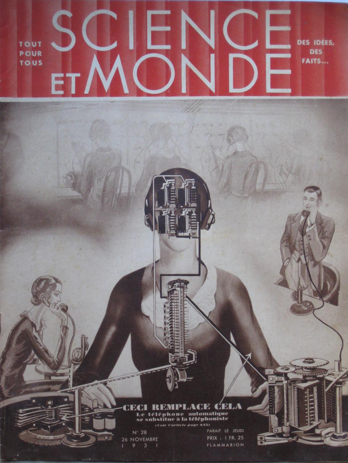 SCIENCE ET MONDE n°28 du 26 Novembre 1931 Collectif [Assez bon] [Couverture souple]