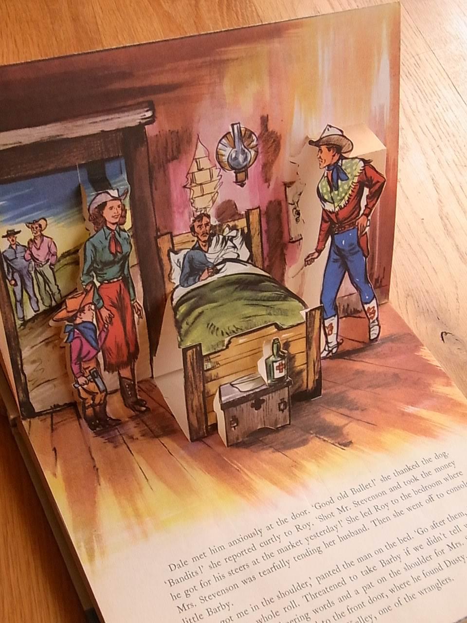 The Roy Rogers Jump-Up Book: Roy Rogers & The Sout-Paw Bandits by Jim Rogers:  Very Good Hardcover (1954) First Edition | Books at yeomanthefirst