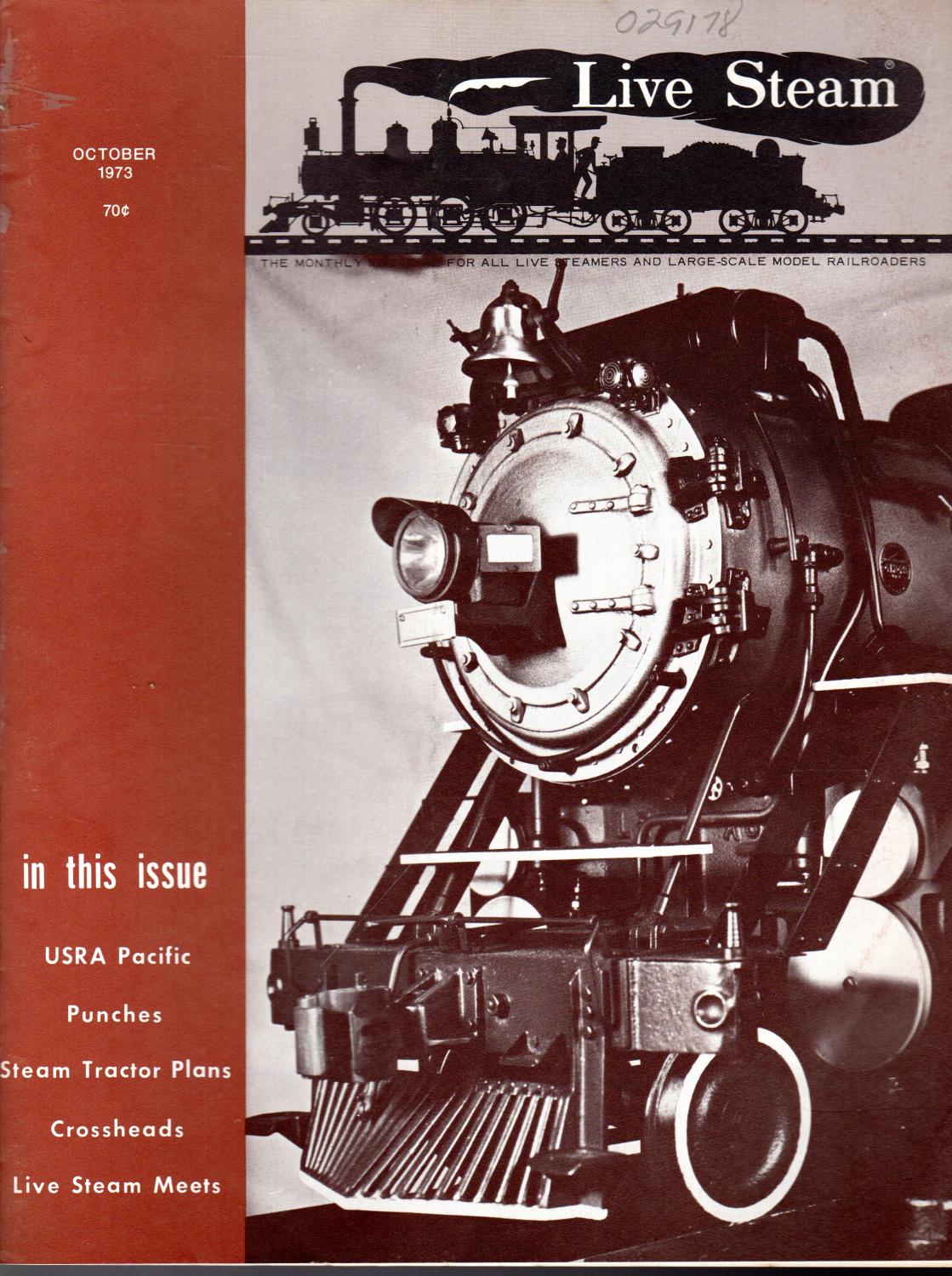 Live Steam Magazine: The Magazine for All Live Steamers and Large