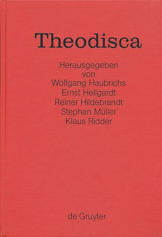 Theodisca. Beiträge zur althochdeutschen und altniederdeutschen Sprache und Literatur in der Kultur des frühen Mittelalters. Eine internationale Fachtagung in Schönmühl bei Penzberg, vom 13. bis 16. März 1997. Ergänzungsbände zum Reallexikon der germanischen Altertumskunde, Band 22. - Haubrichs, Wolfgang, Ernst Hellgardt Reiner Hildebrandt (Hrsg.) u. a.