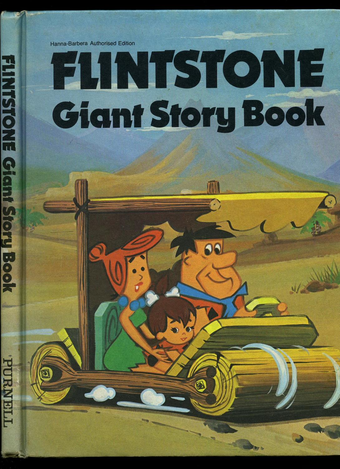 Flintstone Giant Story Book by Elias, Horace J. [HannaBarbera
