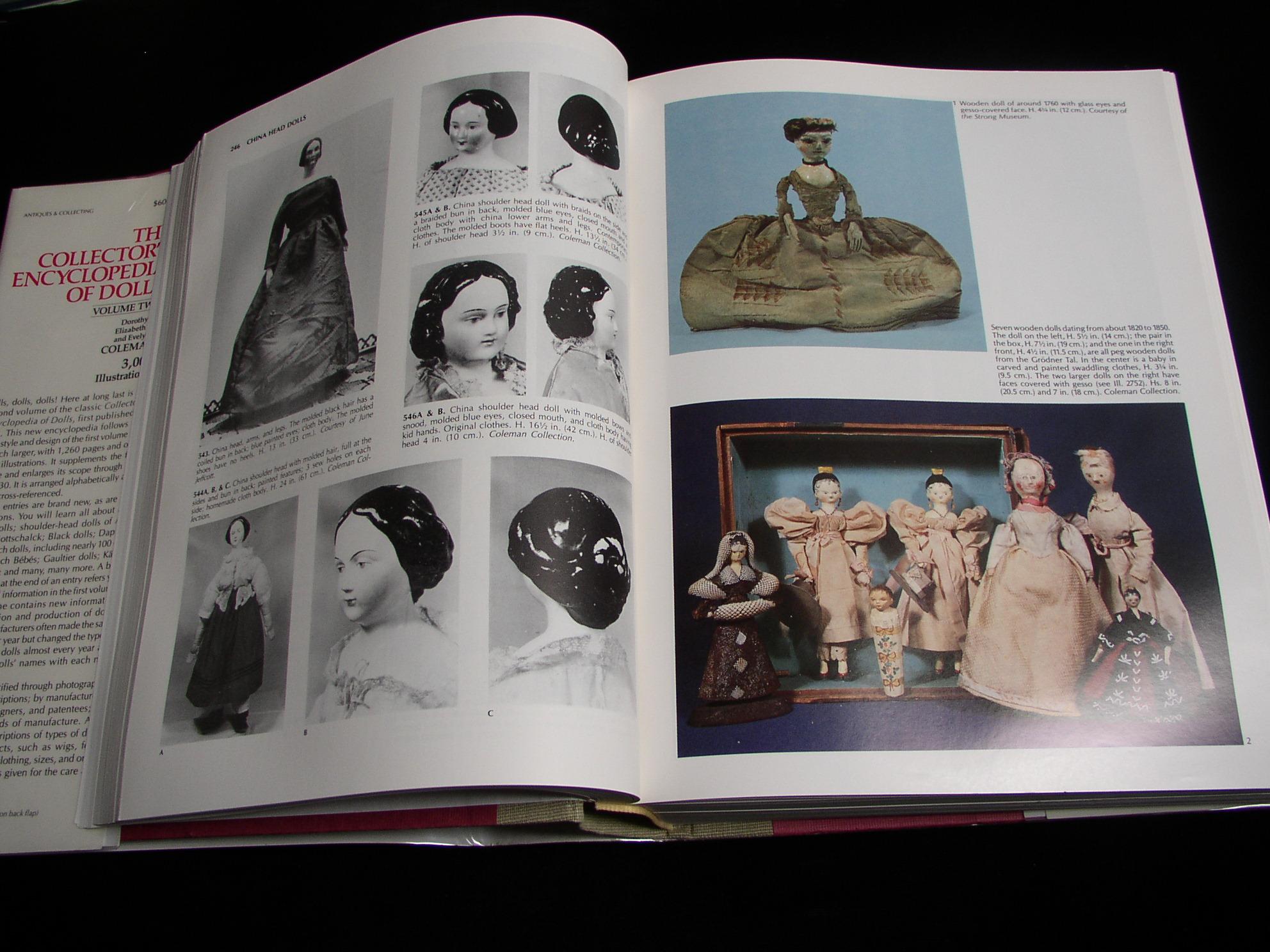 1986, Hardcover Collector's Encyclopedia of Dolls by Dorothy S for sale online Coleman 