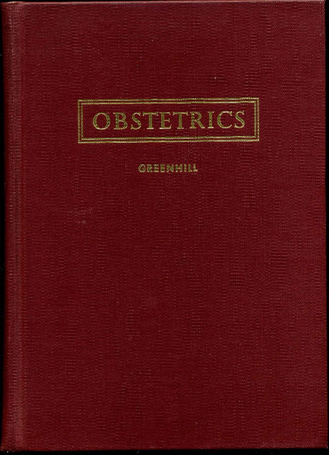 女性が喜ぶ♪ OBSTETRICS. Thirteenth Edition. From the Original Texts of 医学一般