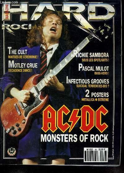 HARD ROCK N° 83. OCTOBRE 1991. SOMMAIRE:MOTLEY CRUE. AC / DC. CANNIBLA  CORPSE. HARD BIZ. PASCAL MULOT. by COLLECTIF.: (1991)  Magazine / Periodical