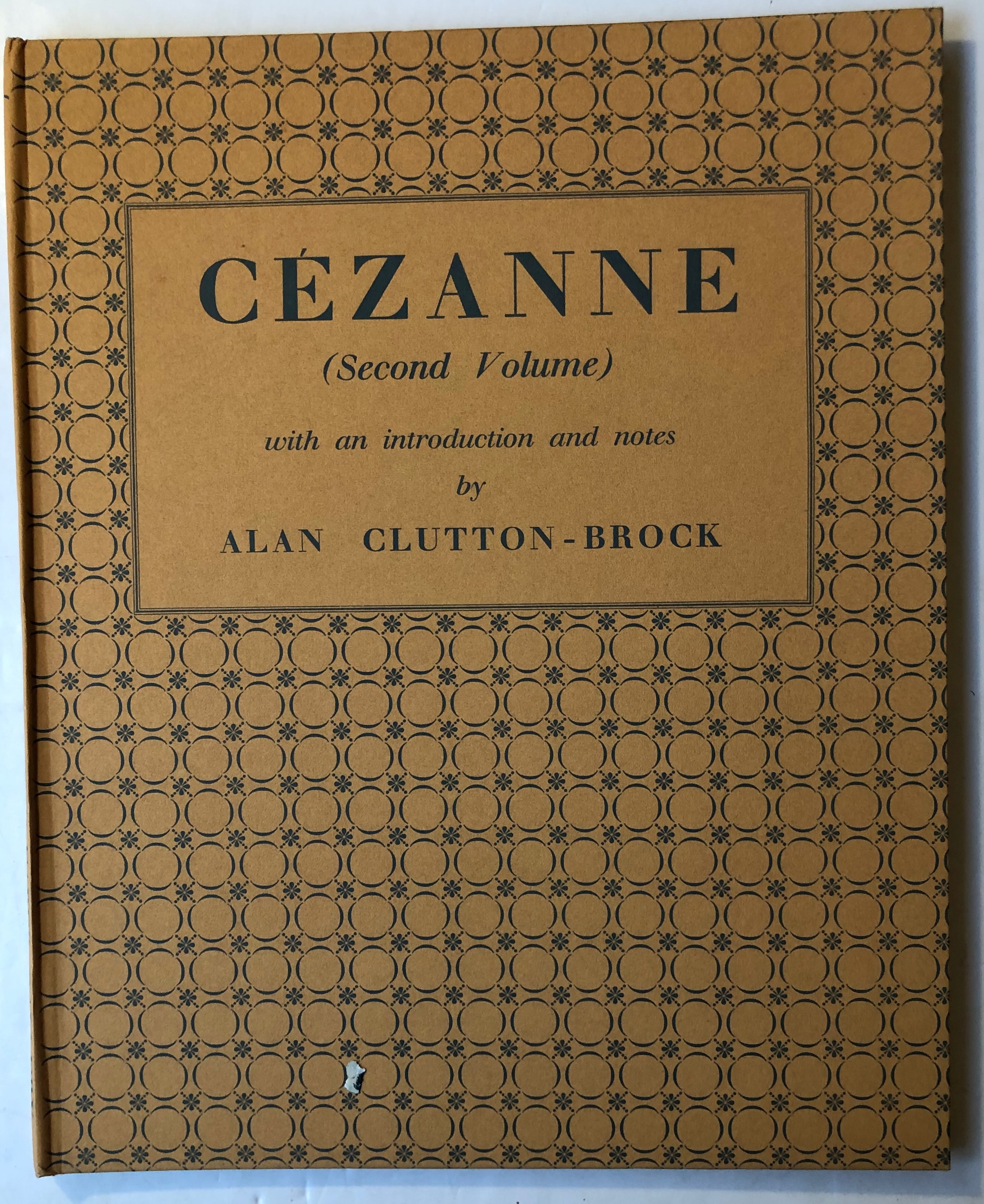Cezanne ( second volume ) The Faber Gallery by Clutton-Brook