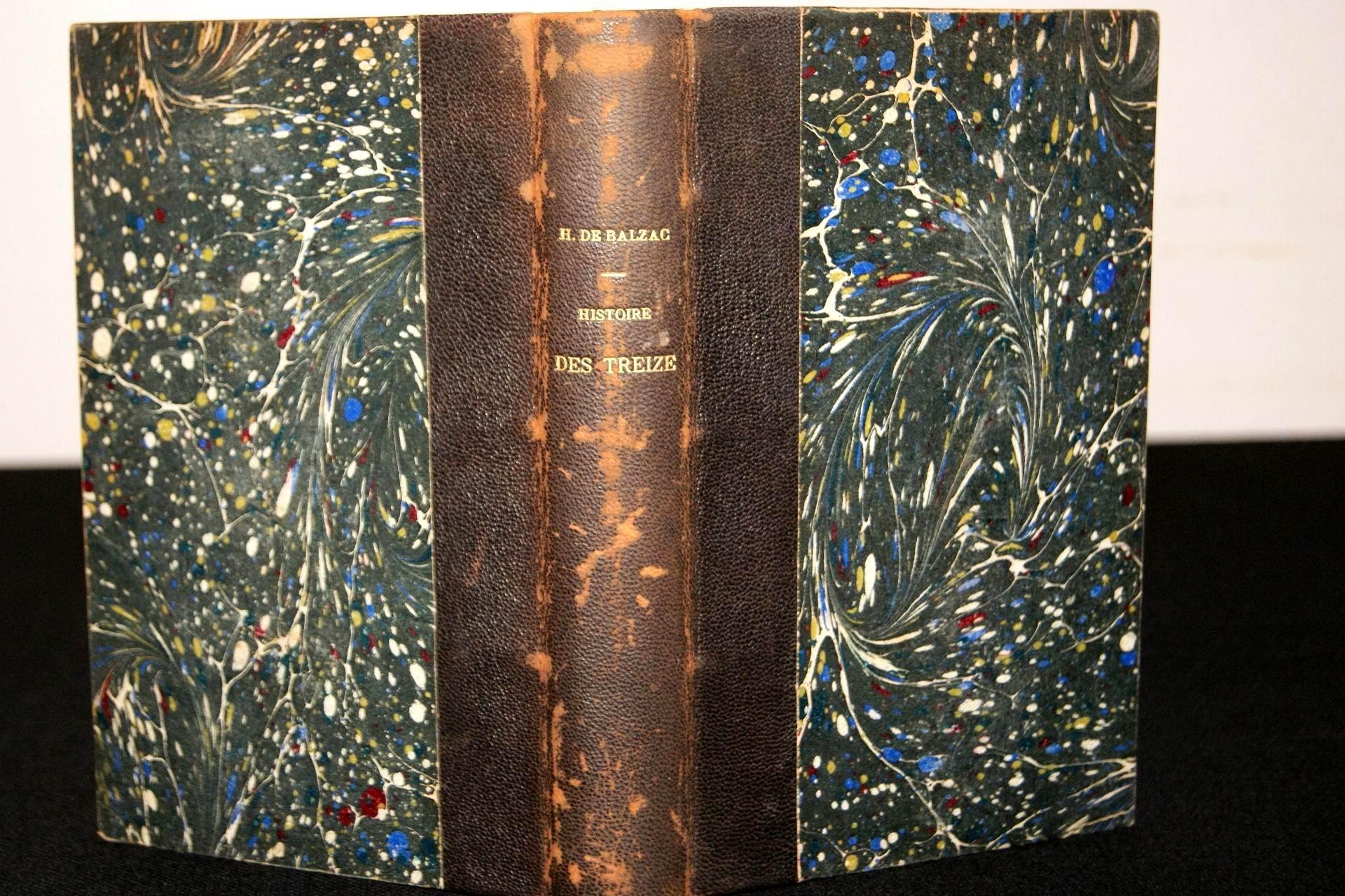 HISTOIRE DES TREIZE Ferragus-la duchesse de Langeais-la fille aux yeux d'or BALZAC [Bon] [Couverture rigide]