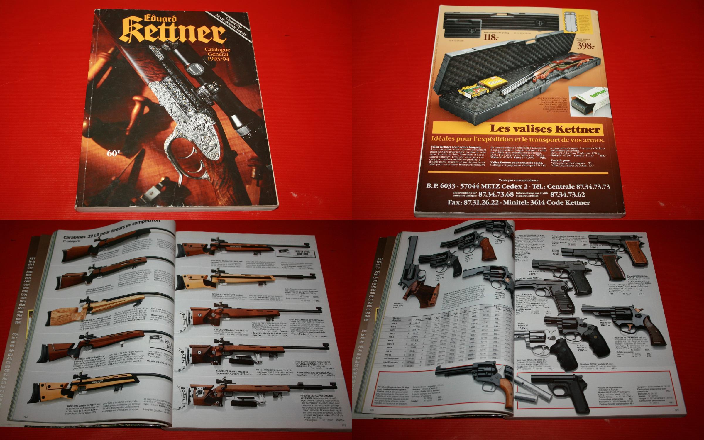 Eduard Kettner. Catalogue Général. 19931994. by IFFLI KETTNER. Bon