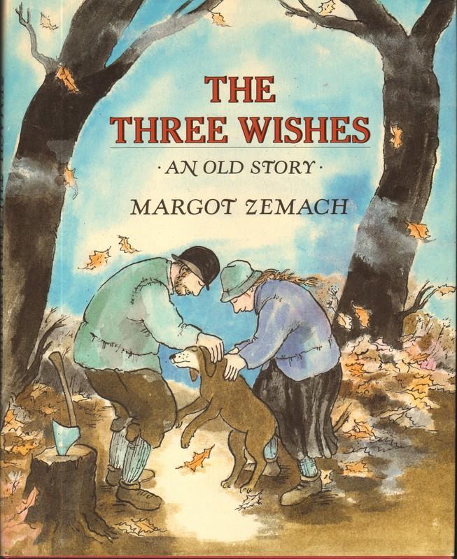 WISHES　Books　First　Hill　First　THREE　Hardcover　Printing　Illustrated　Zemach,　Author:　by　Margot,　Windy　THE　edition,　by　Fine