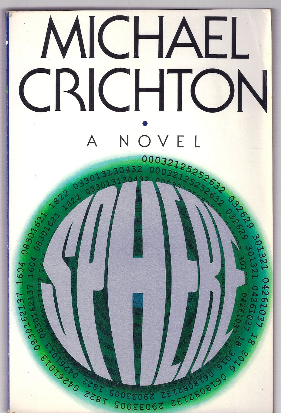 SPHERE by CRICHTON, Michael Softcover (1987) First Edition. Charles