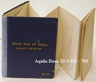Road Map of India. Scale 1" = 50 Miles [Cover Title] India. Surveyor General [ ] [Hardcover]
