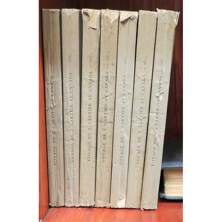 Jaques Cartier's Journey to Canada in 1534 In Seven Volumes (Voyage De Jaques Cartier Au Canada En 1534) M. H. Michelant [ ] [Hardcover]