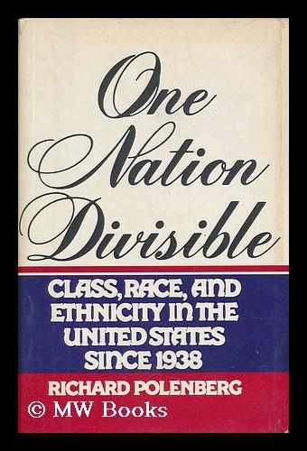 One Nation Divisible : Class, Race, and Ethnicity in the United States ...