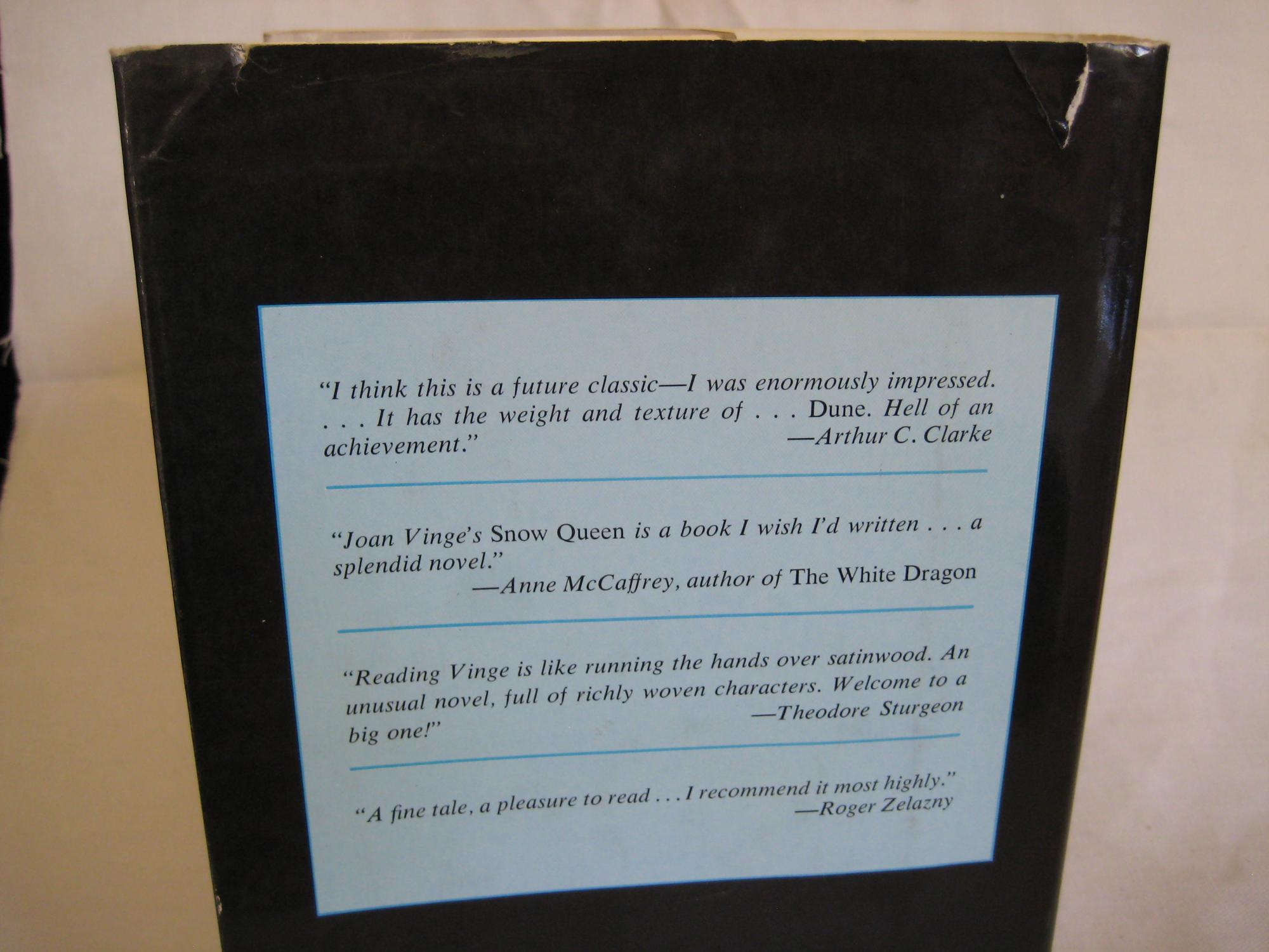 THE SNOW QUEEN by Vinge, Joan D. Fine A Hardbound (1980) First Edition