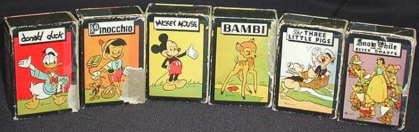 1947 MICKEY MOUSE Library of Games - Complete Set of 6 | eBay