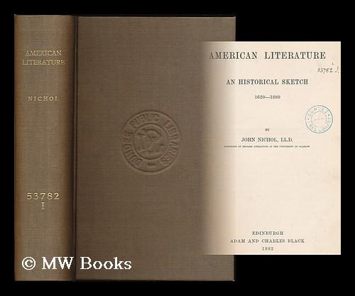 History of American literature, | Library of Congress