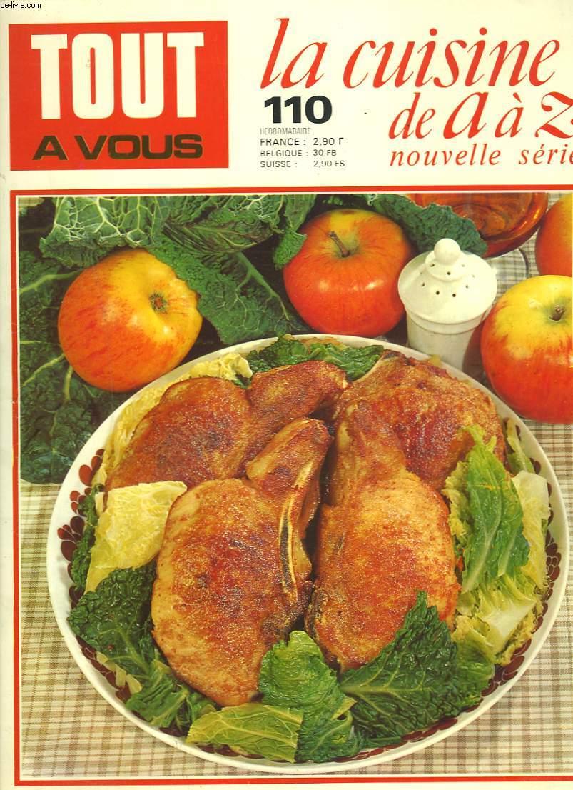 TOUT A VOUS. LA CUISINE DE A à Z . LOT DE 25 NUMEROS. N° 19, 75 à 79 ...