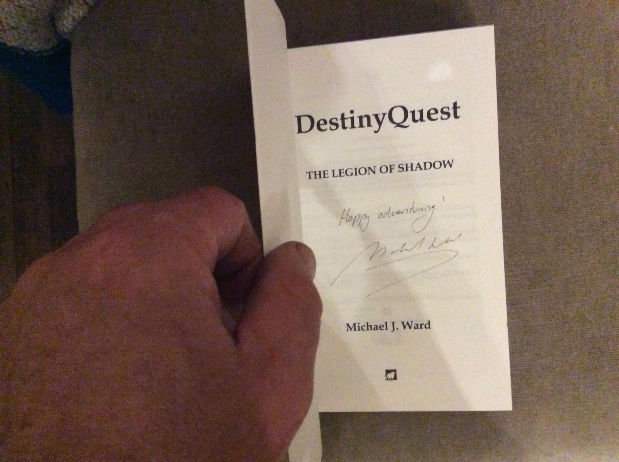 The Legion of Shadow DestinyQuest Destiny Ques... by Michael J. Ward Paperback 