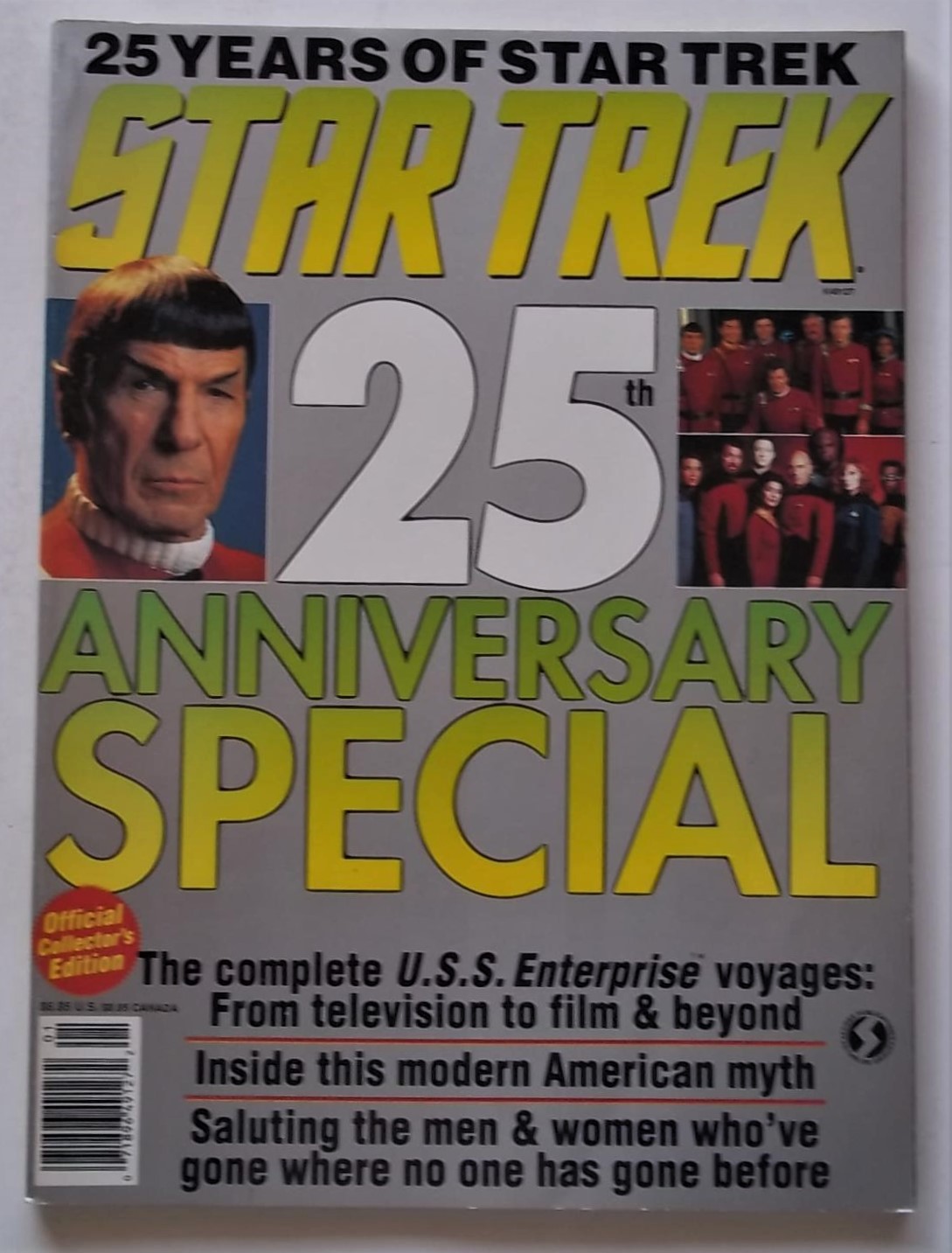 Trek　(President　and　Jacobs　Collector's　25　(1991)　25th　Star　Magazinenbsp;/nbsp;Periodical　Anniversary　Publisher)　of　Edition　David　First　Edition　by　Norman　(Editor):　Special:　McDonnell　Official　and　Star　(Magazine)　Bloomsbury　Trek　Years　Books