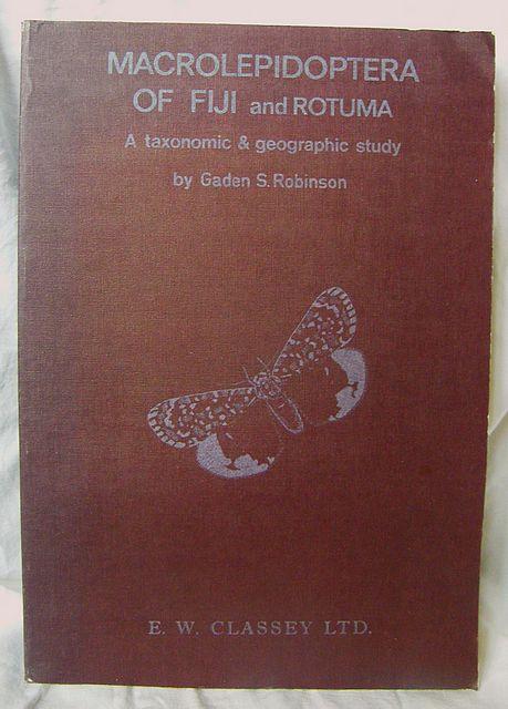 Macrolepidoptera of Fiji and Rotuma. A taxonomic & geographic study ...