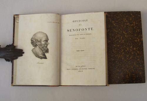 Anabasi Senofonte Testo Greco E Traduzione Opuscoli… tradotti dal greco in italiano da varj. by SENOFONTE.: (1823