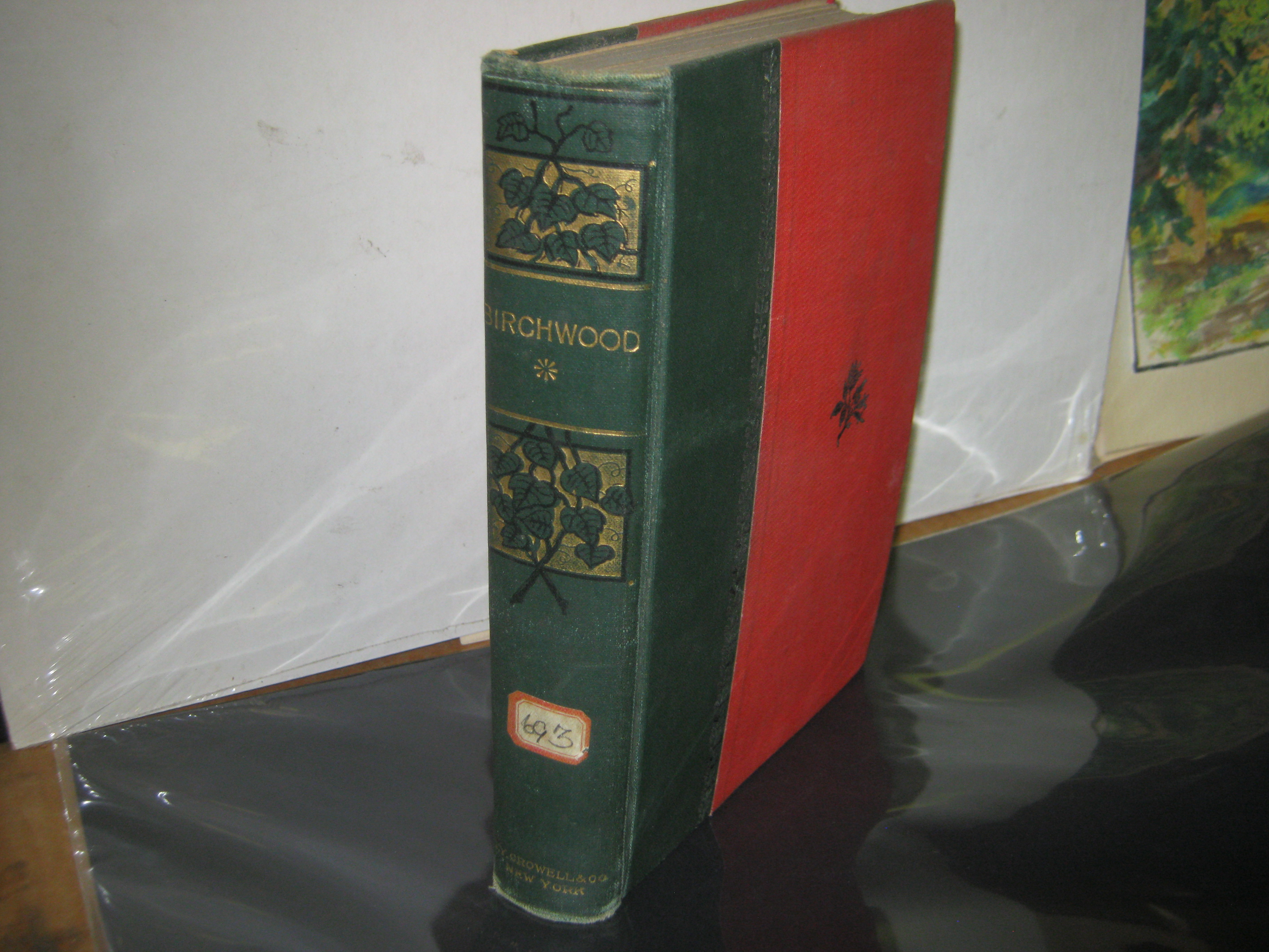 Birchwood by Jak. Very Good Decorative Cloth (1885) First Edition