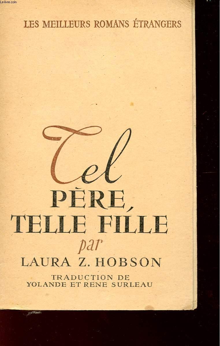 Tel Pere Telle Fille Collection Les Meilleurs Romans Etrangers