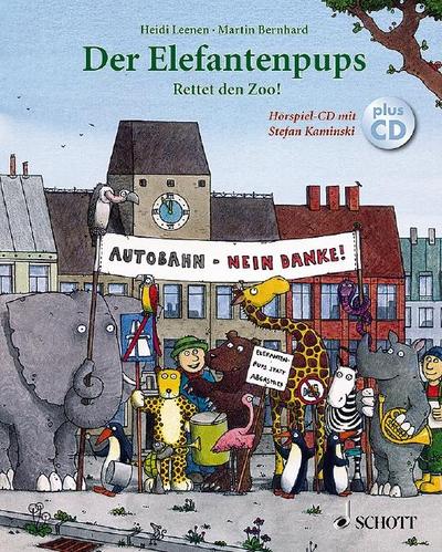 Der Elefantenpups : Rettet den Zoo! - Heidi Leenen