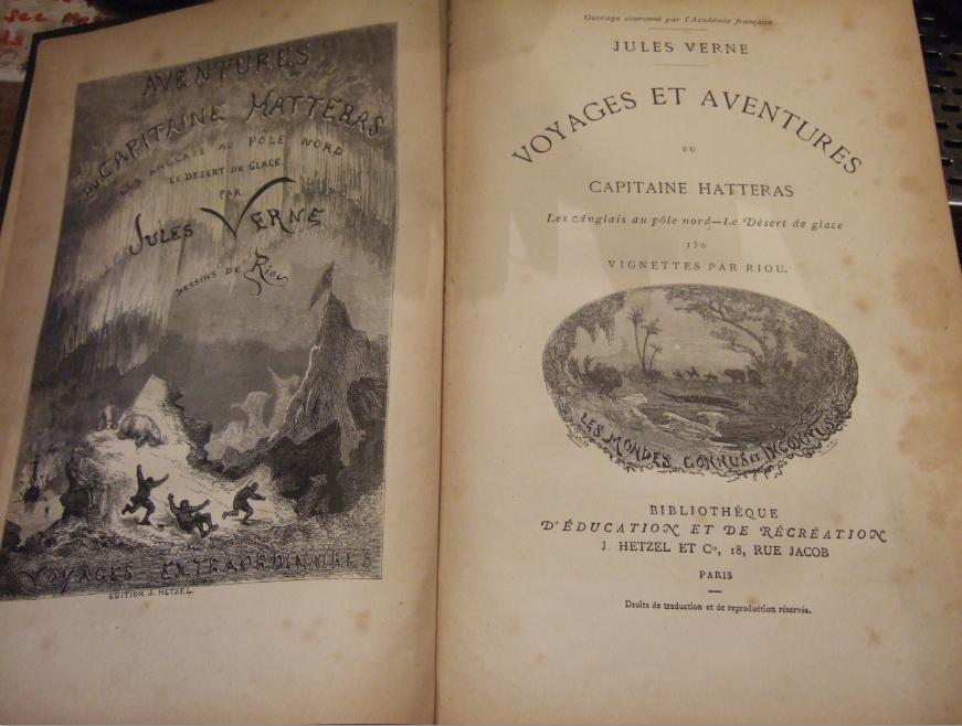 Voyages et Aventures Du Capitaine Hatteras Les Anglais Au Pole Nord