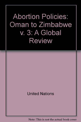 Abortion Policies: A Global Review: Oman to Zimbabwe - United Nations