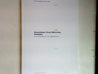 Umsetzbare Smart-metering-Produkte : eine Handreichung für Energielieferanten - EVB energy solutions - Alcatel lucent. LBD-Beratungsgesellschaft mbH - Gnilka, Andreas und Jonna Meyer-Spasche