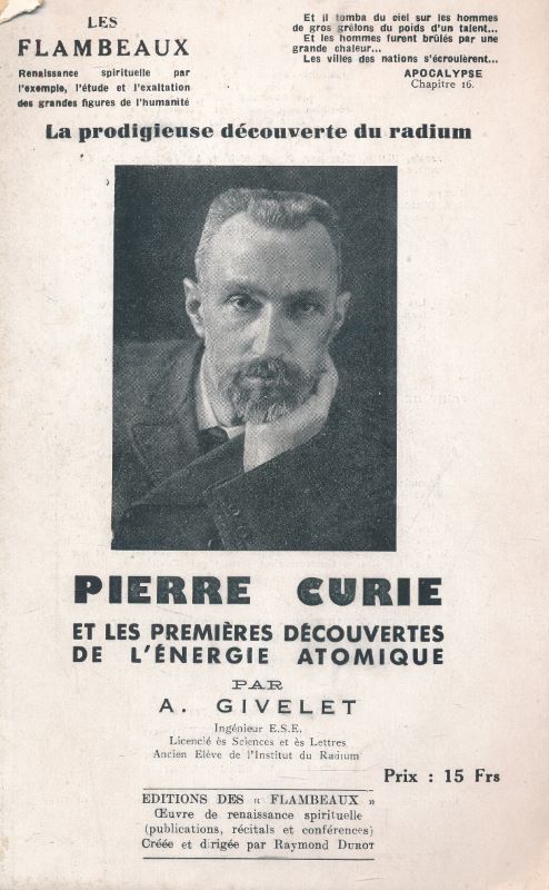 Pierre Curie et les premières découvertes de l'énergie atomique. La ...